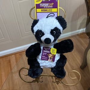 Multipet  Black Bear With Squeaker.